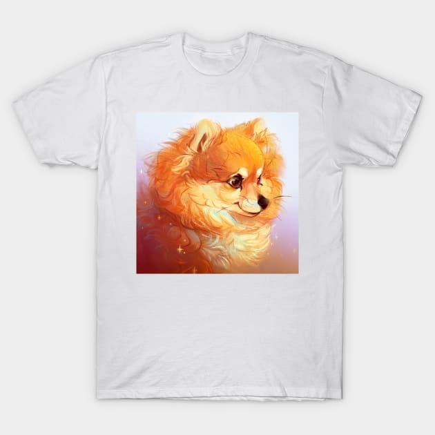 Pomeranian T-Shirt by Puffygator